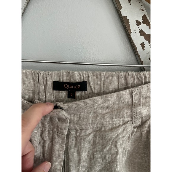 Quince 100%Linen Pants Lined Size 0 - Picture 4 of 7
